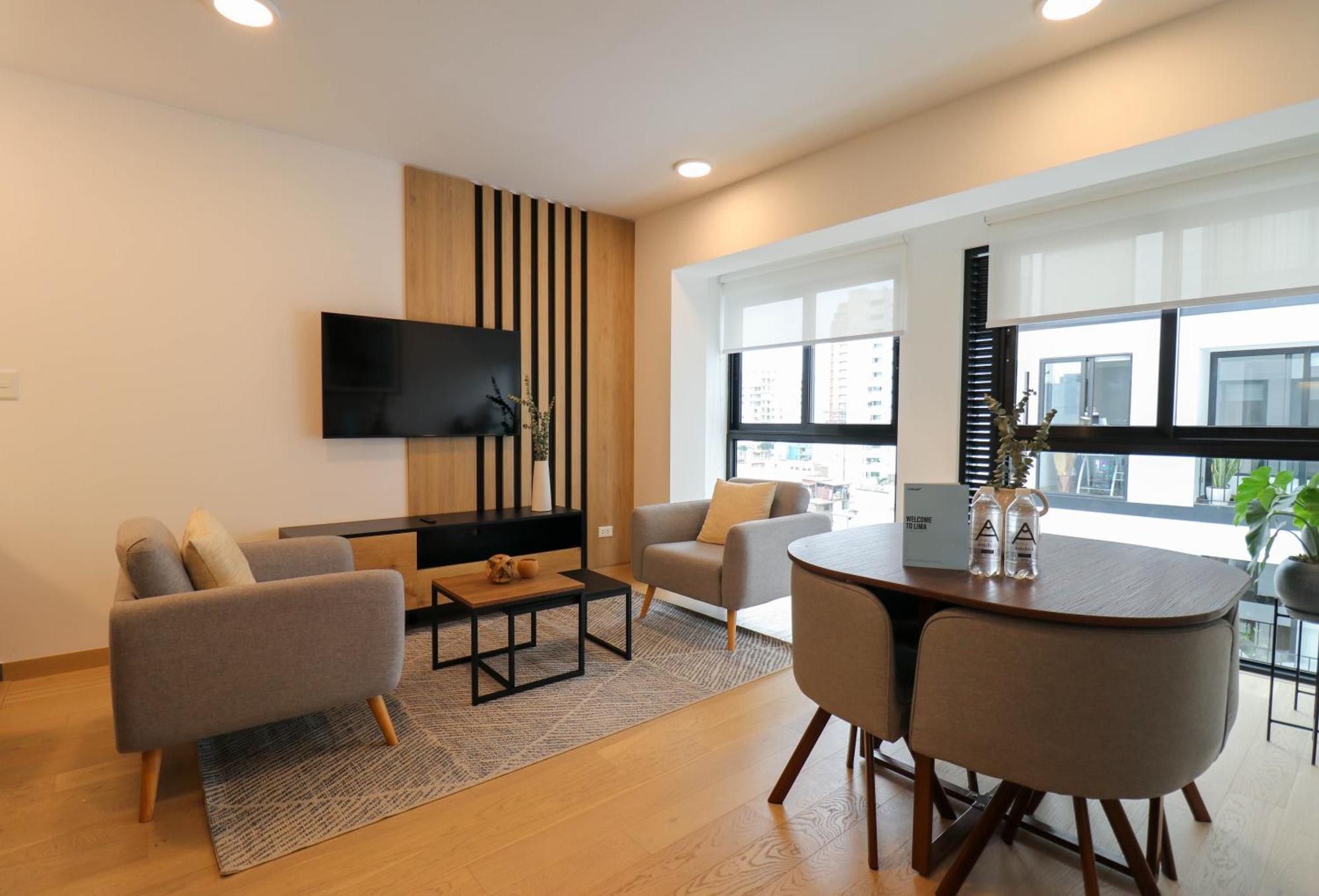 Splendid 1Br Duplex In Miraflores Lima Eksteriør bilde